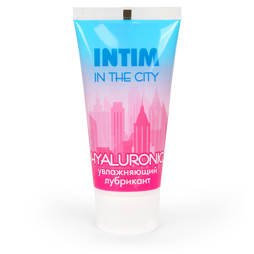Лубрикант увлажняющий Intim in the city hyaluronic по ТУ 21.20.23-011-25074123-2021, 60 г арт. LB-60008m
