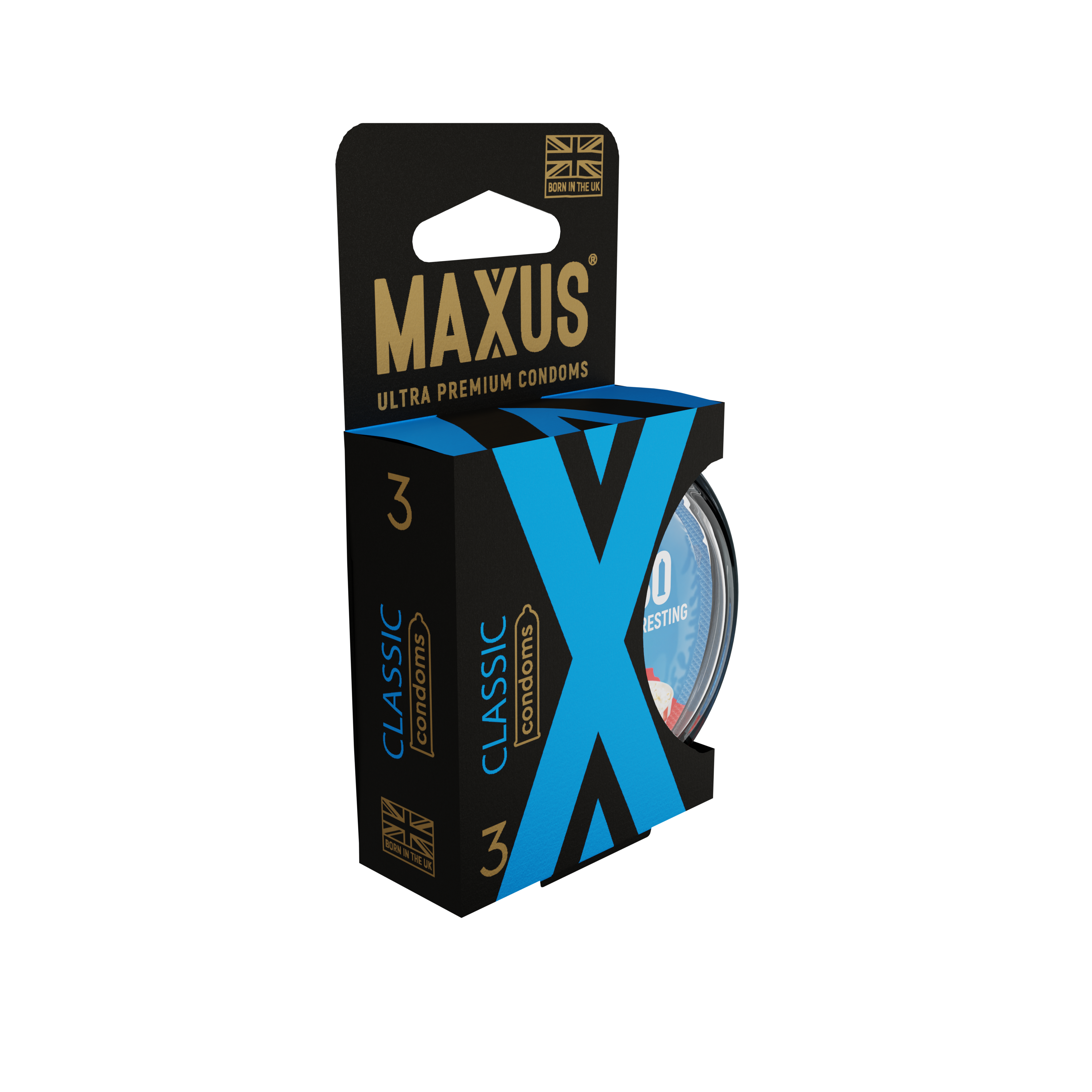ПРЕЗЕРВАТИВЫ MAXUS CLASSIC № 3 X-EDITION (гладкие классические) в кейсе