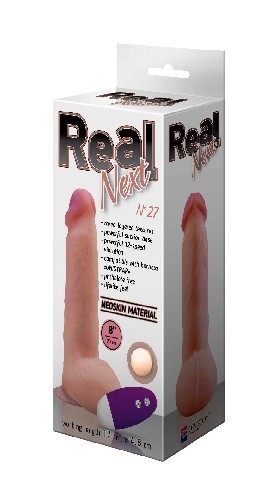 Вибратор REAL NEXT № 27 с выносным блоком, L 170 мм D 48 мм арт. 572713