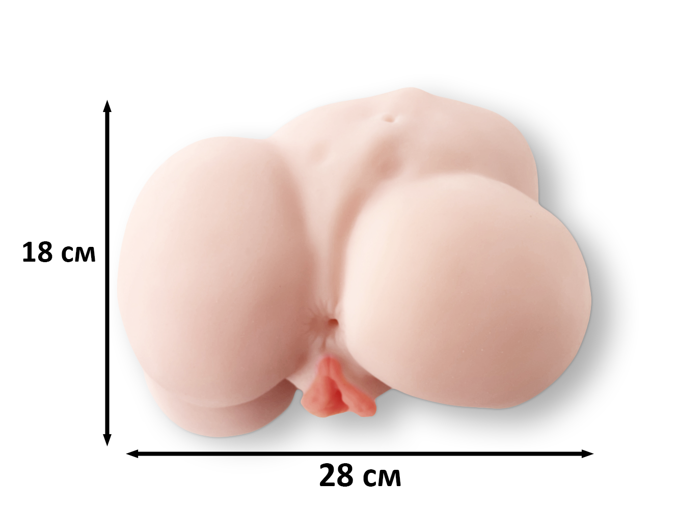 ВАГИНА С ВИБРАЦИЕЙ 280x180x90 мм арт.669721