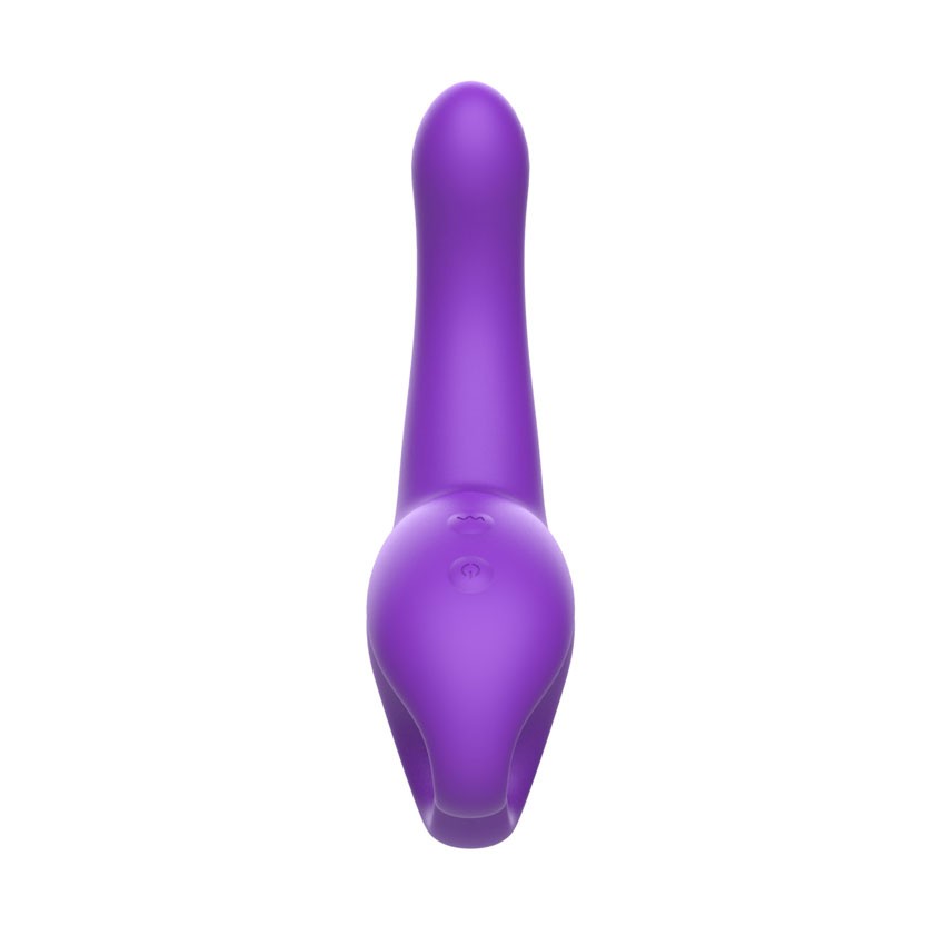 ВИБРОМАССАЖЁР 10 режимов стимуляции G-точки, L рабочей части 112 мм D 32 мм, фиолетовый арт. MY-1901