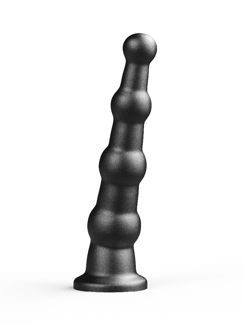 ВТУЛКА АНАЛЬНАЯ размер MEDIUM+ SIZE, L 195 мм, цвет платиновый арт. 427203