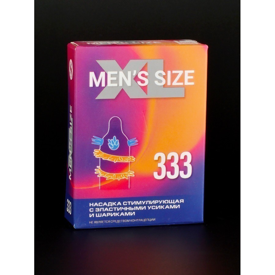 НАСАДКА СТИМУЛИРУЮЩАЯ SITABELLA MEN SIZE 333 арт. 1445