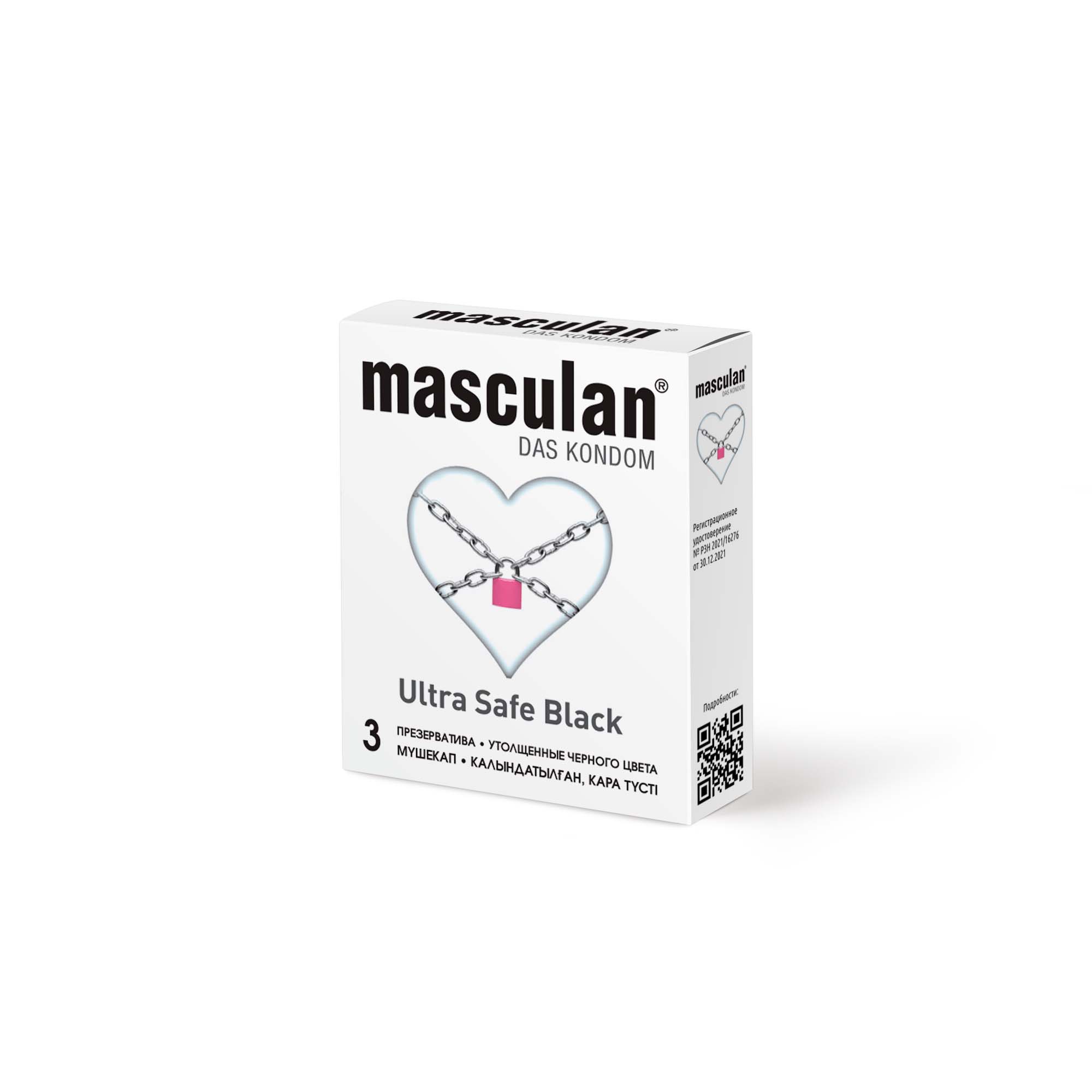  MASCULAN 4 ULTRA SAFE BLACK  3 () 3 .