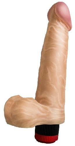 Вибратор реалистик HUMAN COPY, L 185 мм D 42 мм киберкожа арт. 601603