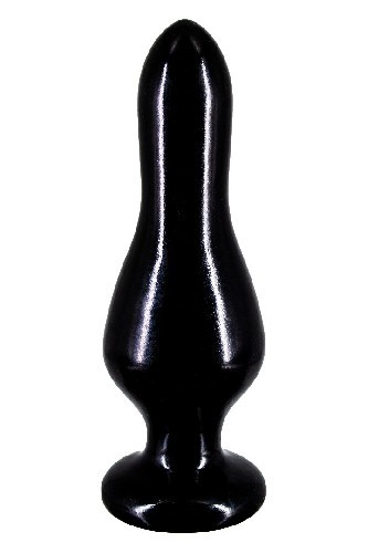 ПЛАГ-МАССАЖЕР ДЛЯ ПРОСТАТЫ BLACK MAGNUM 15 В ЛАМИНАТЕ L 160 мм, D 57,8 мм, цвет чёрный арт. 421500