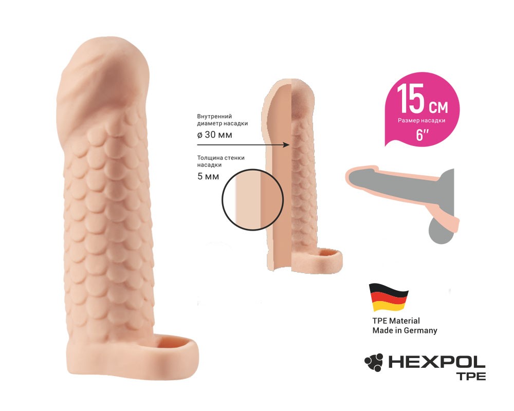 НАСАДКА-УВЕЛИЧИТЕЛЬ KLEON С КОЛЬЦОМ L 150 мм, артикул F-025ч