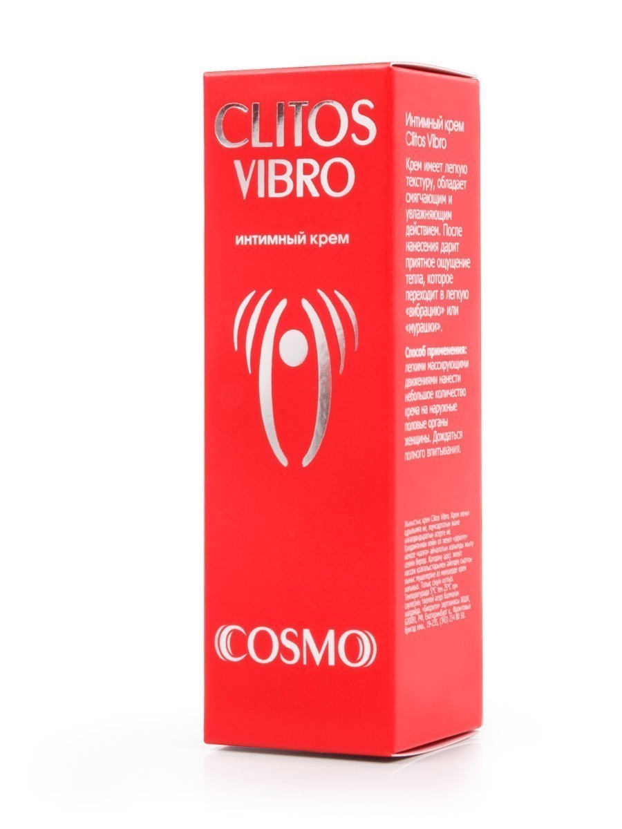 Интимный крем CLITOS VIBRO 25г арт. LB-23149 маркировка