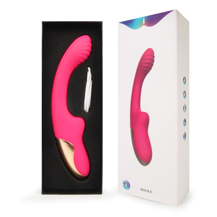 ВИБРОМАССАЖЁР 10 режимов вибрации, L рабочей части 120 мм, D 32 мм арт. MY-215