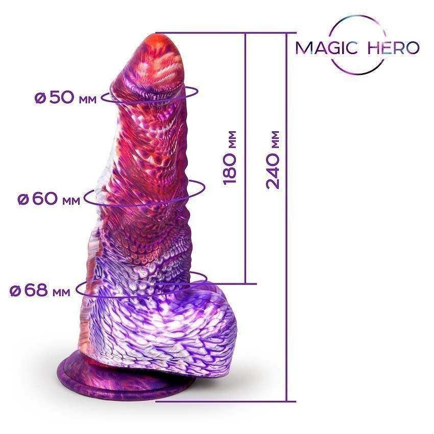 ФАЛЛОИМИТАТОР L 240 мм D 65 мм арт. MH-13051