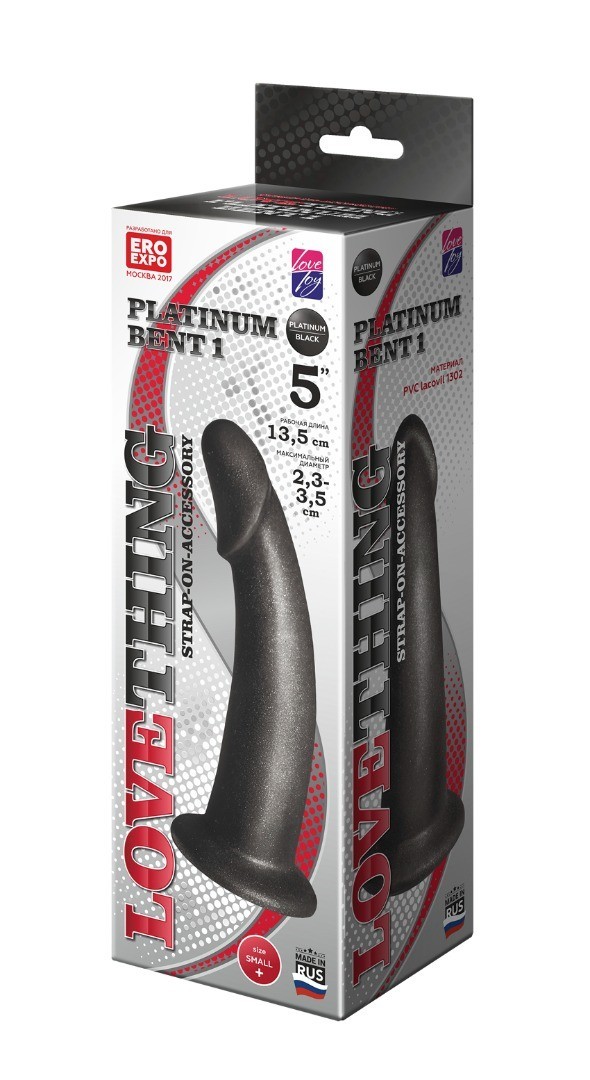 Насадка универсальная PLATINUM BENT 1, L 135 мм, D 35 мм цвет чёрный арт. 137504