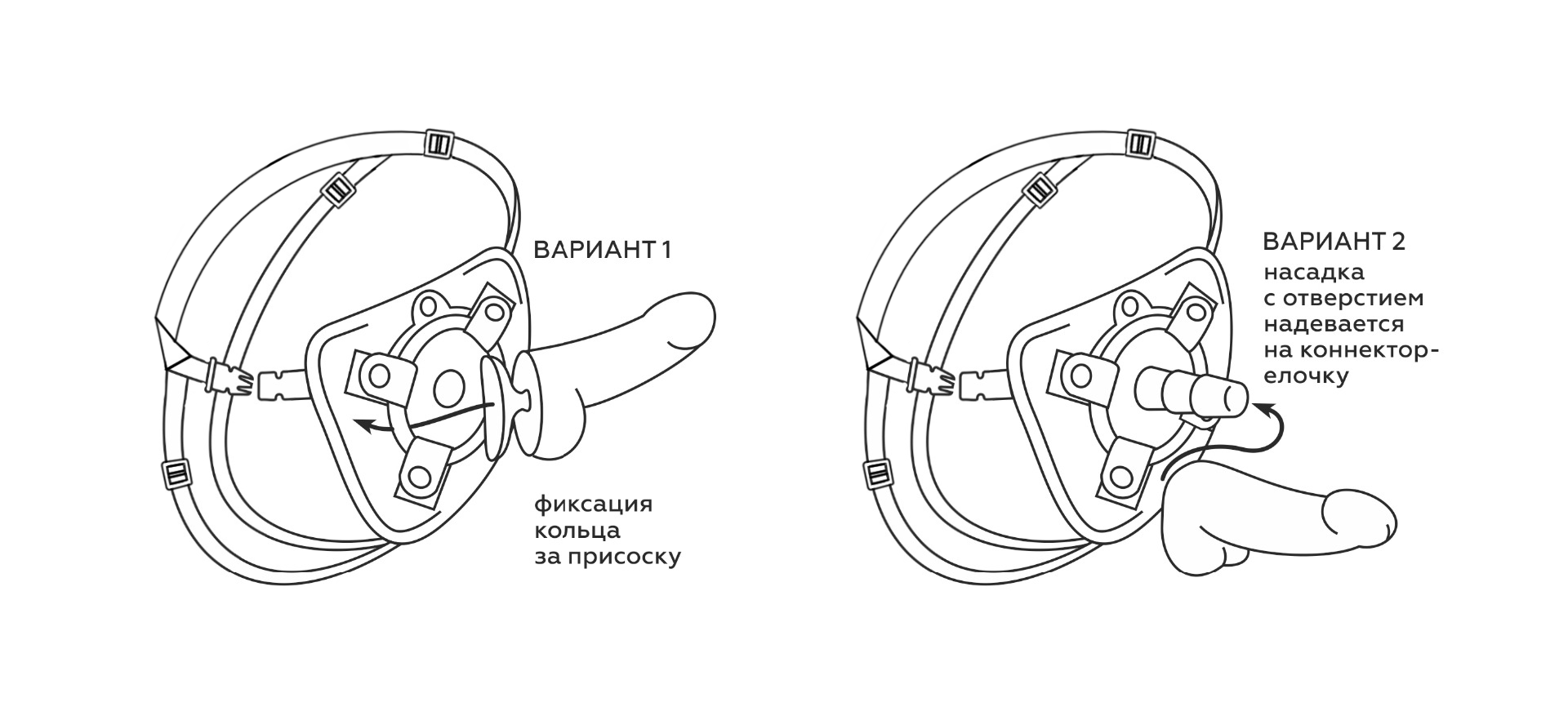 ПОЯС STRAP-ON УНИВЕРСАЛЬНЫЙ КРАСНЫЙ, арт. 9855