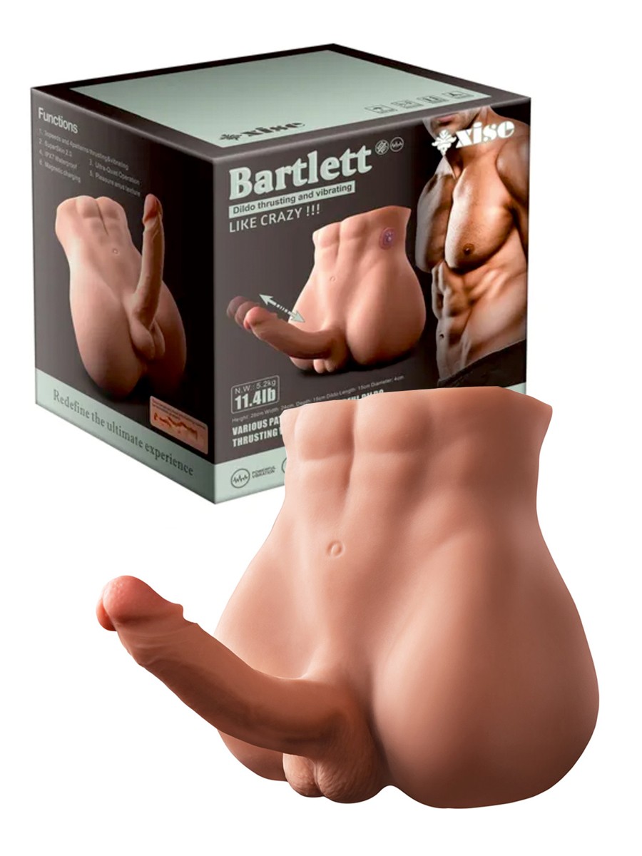 ФАЛЛОИМИТАТОР размер торса 260x240x150 мм, L 150 мм D 40 мм, вес 5200 г арт. SQ-MAR30019V (бывший вибратор)