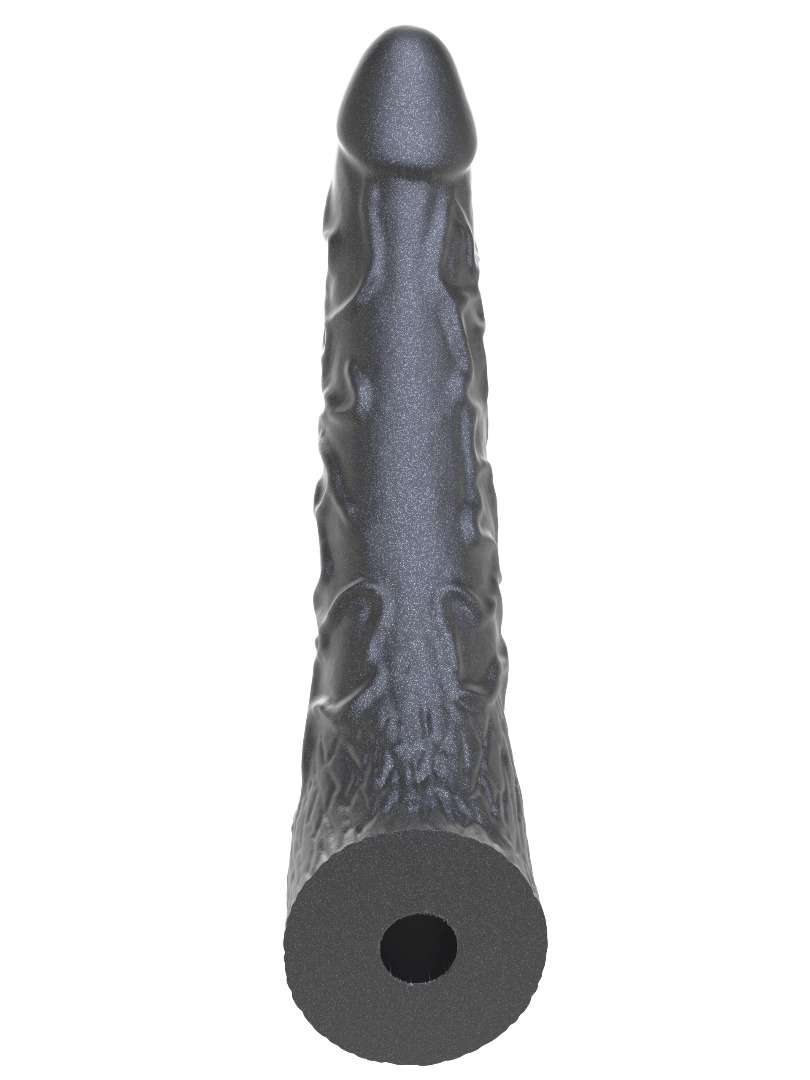 Втулка анальная BLACK BENT, L 150 мм, D 35 мм цвет чёрный арт. 132304