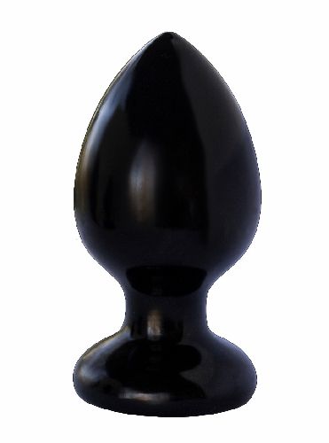 ПЛАГ-МАССАЖЕР ДЛЯ ПРОСТАТЫ BLACK MAGNUM 8 В ЛАМИНАТЕ L 115 мм, D 60 мм, цвет чёрный арт. 420800
