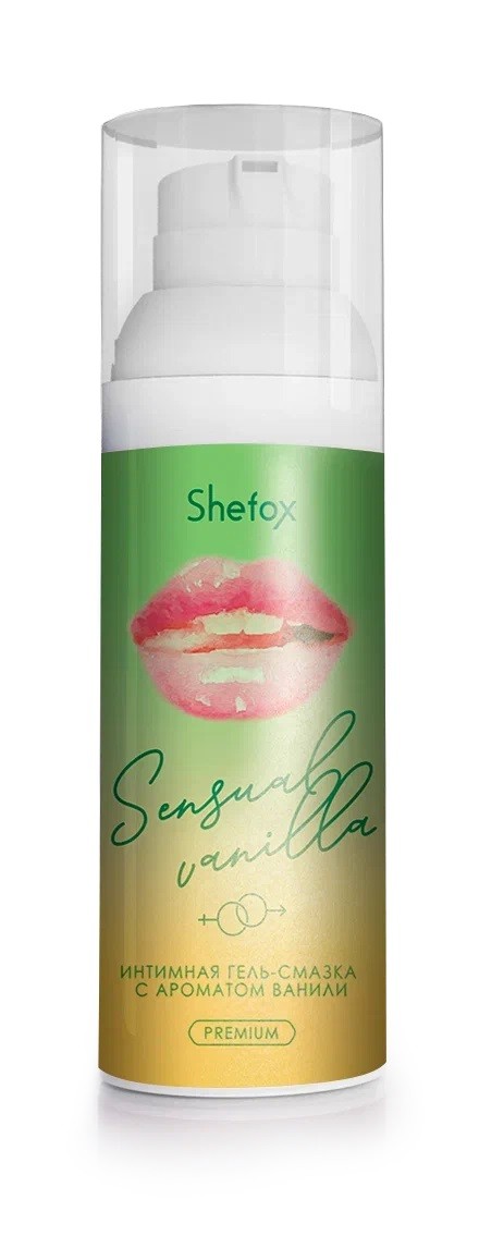 Интимная гель-смазка Shefox Premium «Чувственная ваниль» - 50 мл.