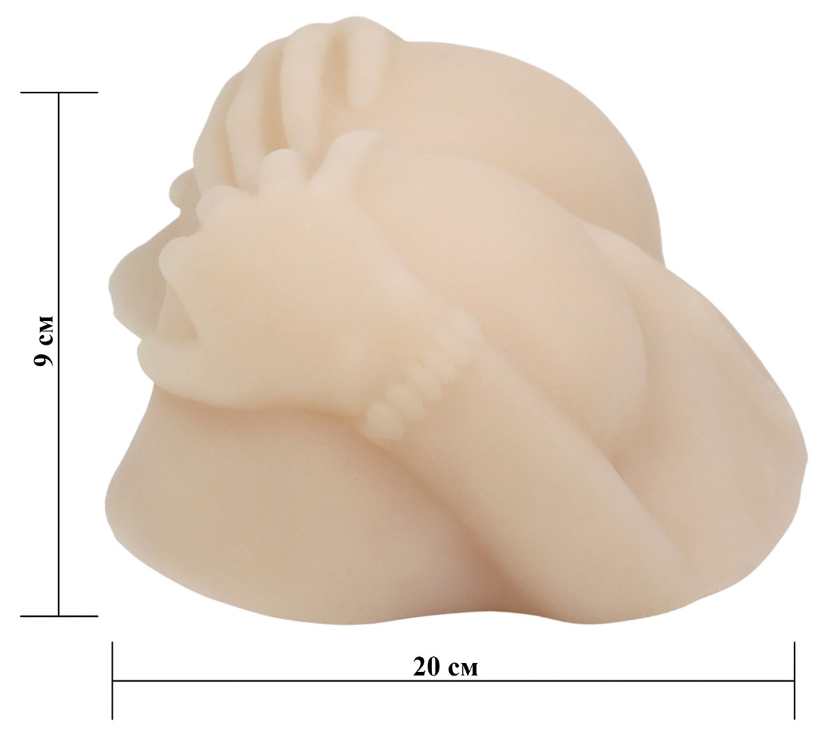 ВАГИНА С ВИБРАЦИЕЙ 260x170x100 мм арт.669621