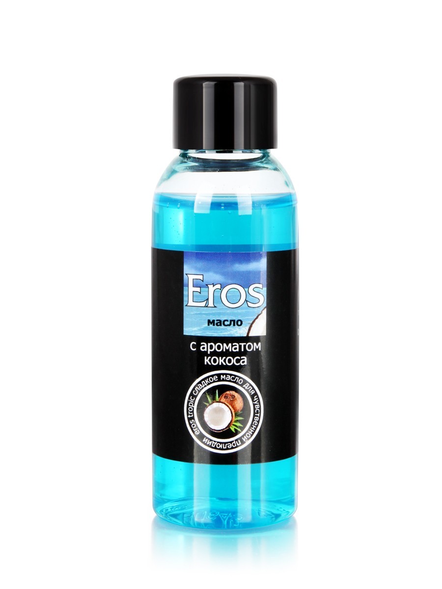 Масло массажное EROS TROPIC (с ароматом кокоса) флакон 50 мл арт. LB-13010