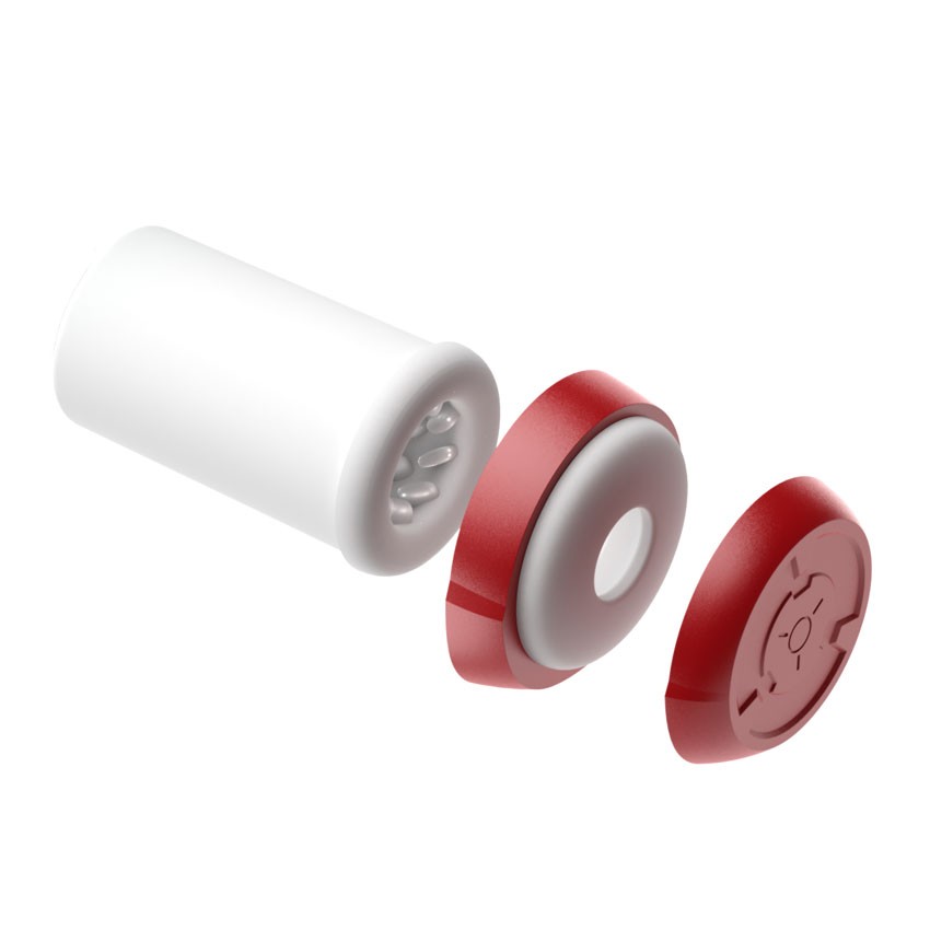 МАСТУРБАТОР С ВИБРАЦИЕЙ 10 возвратно-поступательных движений, 10 режимов ротации, голосовое сопровождение, L 310 мм D 90 мм, вес 860 г арт. RS-62002