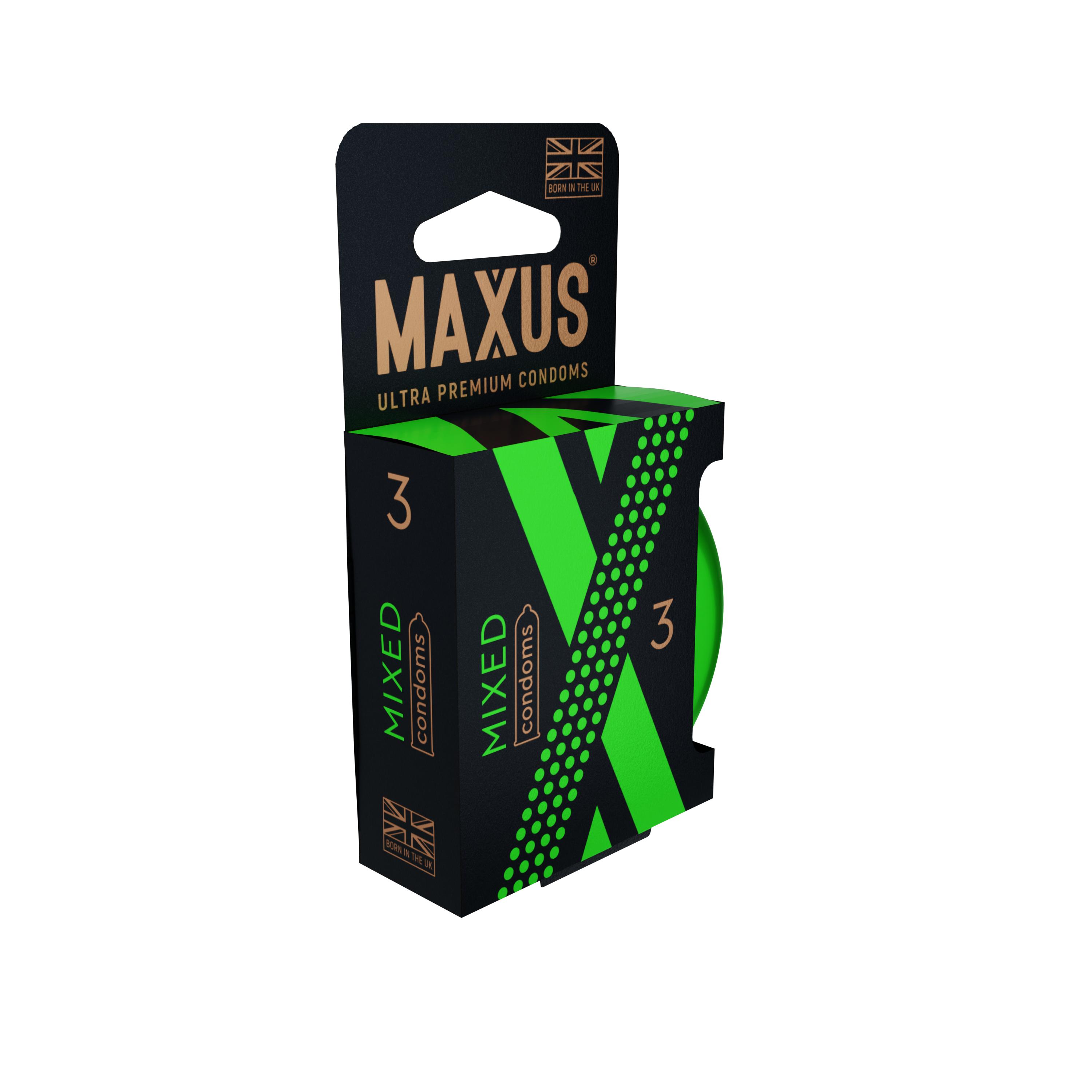 ПРЕЗЕРВАТИВЫ MAXUS MIXED №3 X-EDITION( микс-набор) в кейсе
