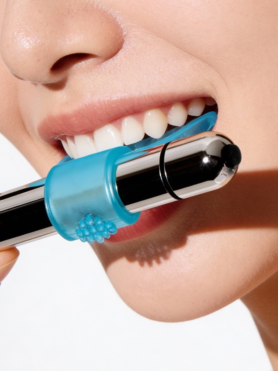 ВИБРОМАССАЖЁР (капа) 10 режимов вибрации арт. EE-10303