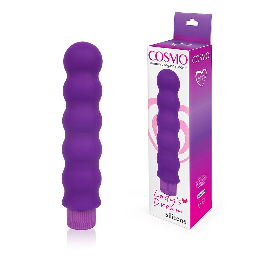 ВИБРОМАССАЖЁР L 150 мм D 32 мм, цвет фиолетовый арт. CSM-23093