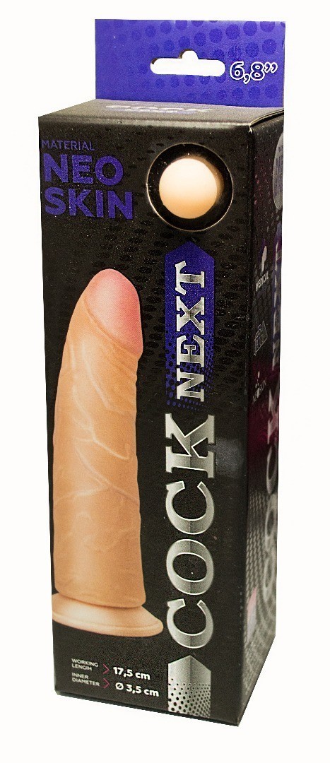 Фаллоимитатор COCK NEXT на присоске, L 175 мм D 35 мм арт. 612205