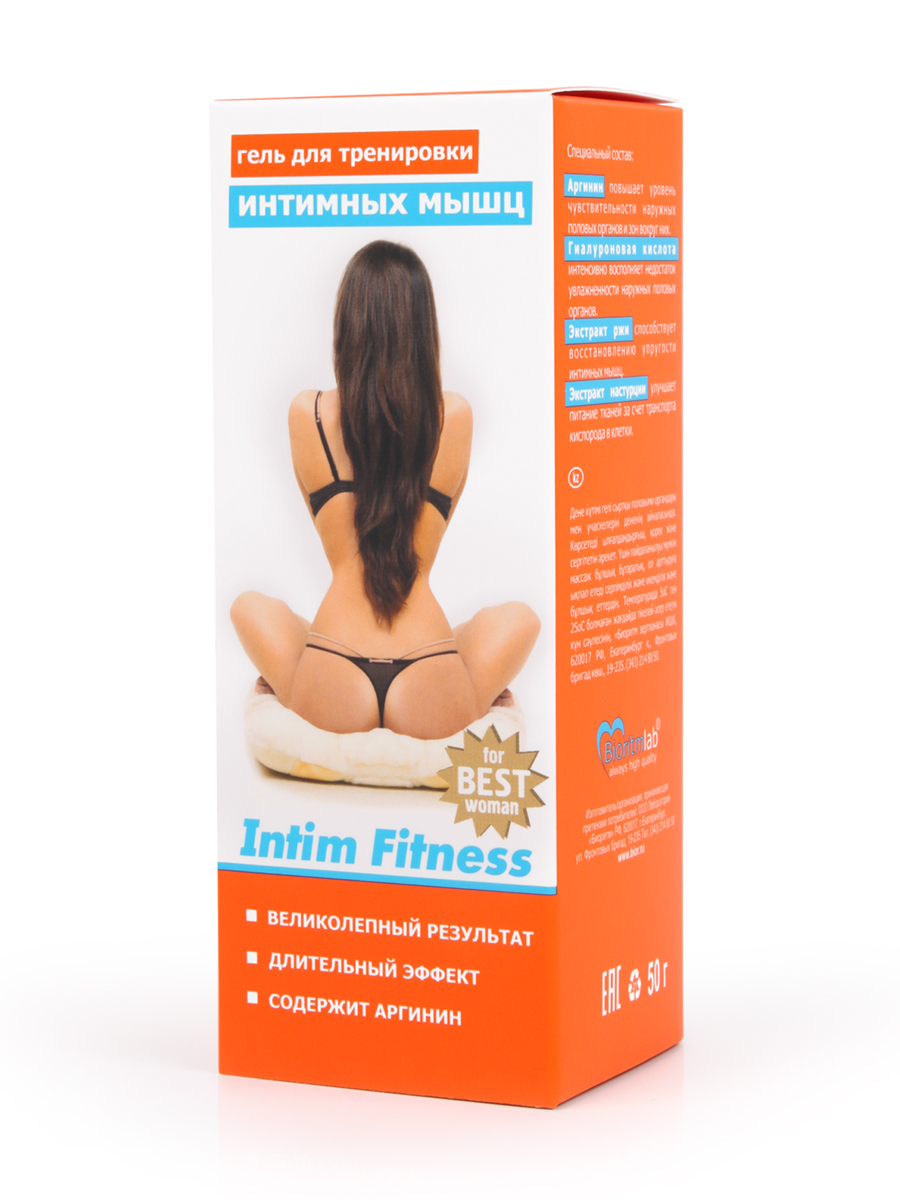 Гель INTIM FITNESS для женщин, туб пластиковый 50 г арт. LB-90001