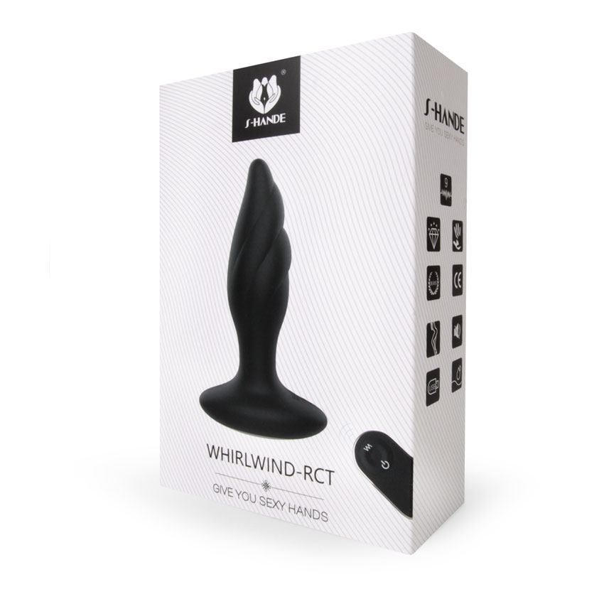 ВИБРОМАССАЖЁР 9 режимов вибрации, 9 режимов движения шариков, L рабочей части 114 мм D 42 мм, дистанционный пульт арт. SHD-S405-2 RCT