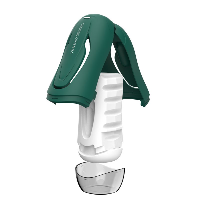 МАСТУРБАТОР С ВИБРАЦИЕЙ 10 режимов вибрации, голосовое сопровождение, вес 487 г, L 183 мм D 80 мм арт. RS-62006