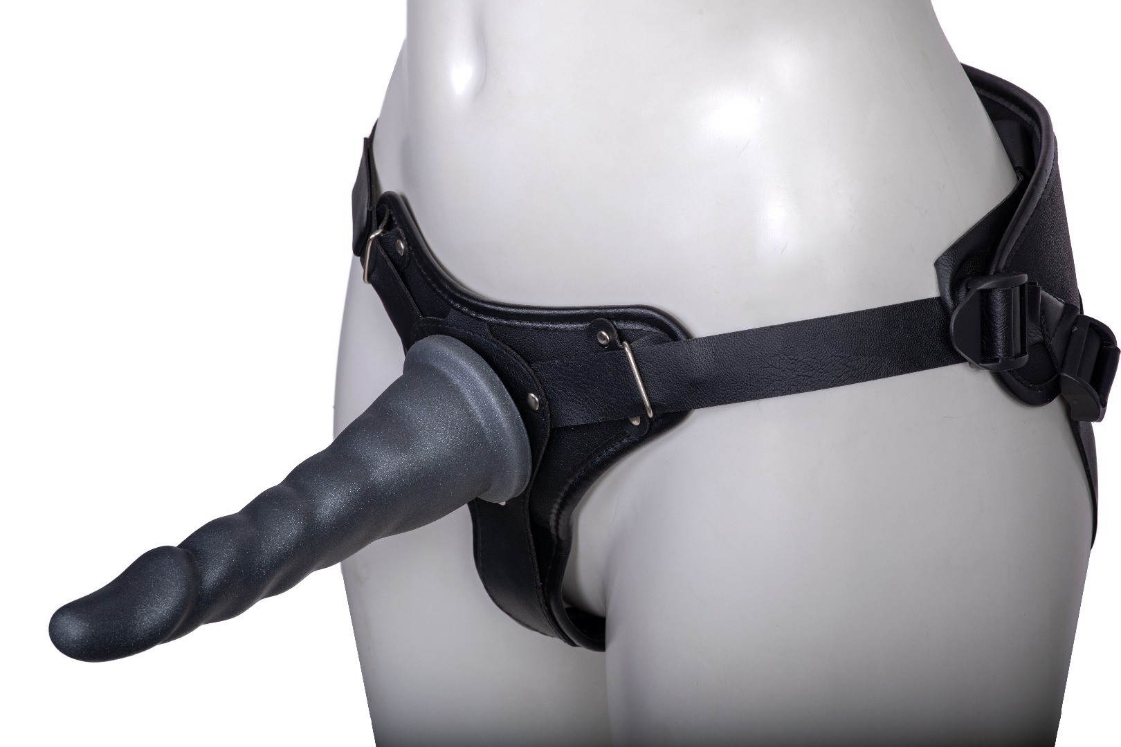 ЖЕНСКИЙ ПОЯС С НАСАДКАМИ: НАРУЖНАЯ L 175 мм, D 35 мм И ВНУТРЕННЯЯ L 100 мм, D 35 мм арт. 830303