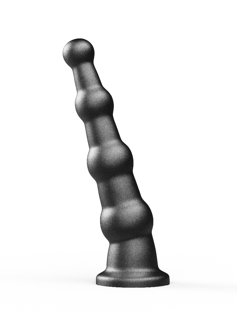 ВТУЛКА АНАЛЬНАЯ размер MEDIUM+ SIZE, L 195 мм, цвет платиновый арт. 427203