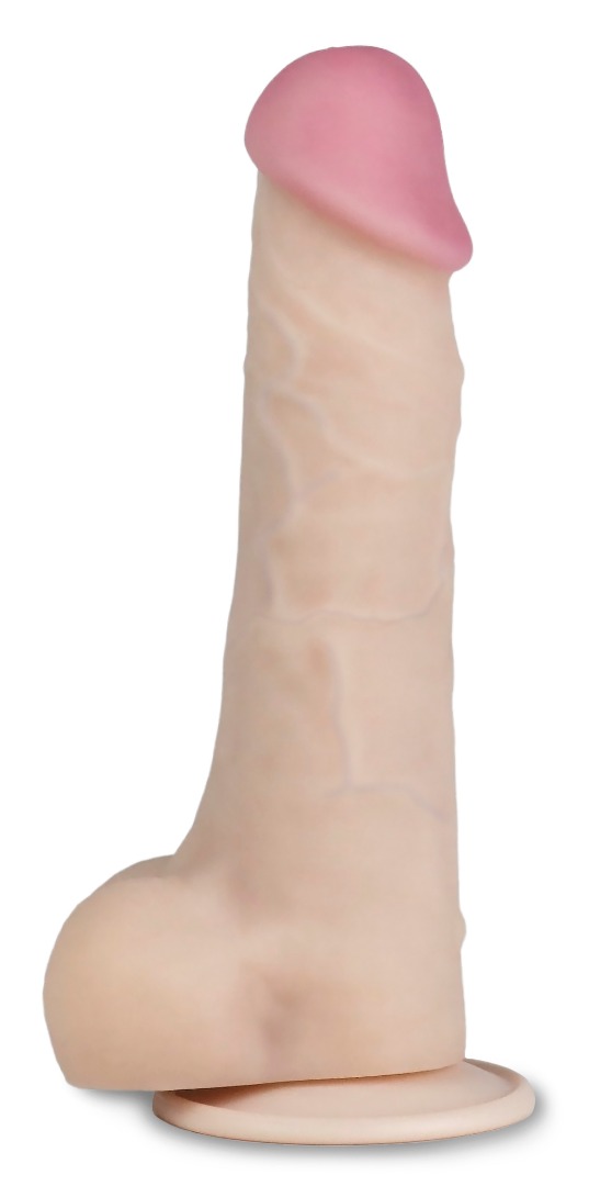 Вибратор Неоскин на присоске (USB) в ламинате, L 215 мм D 45 мм арт. 826130