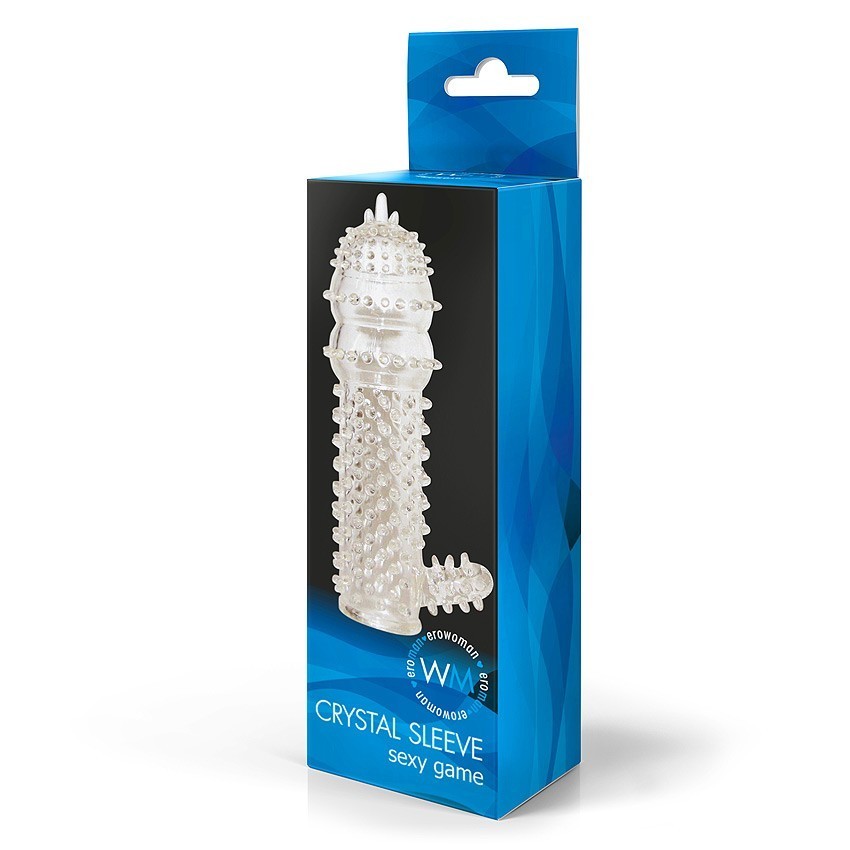 Насадка закрытая CRYSTAL SLEEVE L 130 мм D 35 мм арт. EE-10031