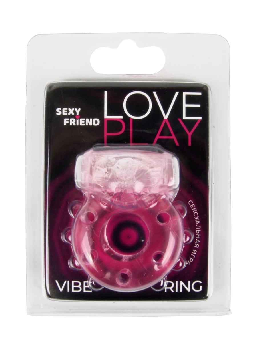 КОЛЬЦО ЭРЕКЦИОННОЕ С ВИБРАЦИЕЙ арт. SF-70301