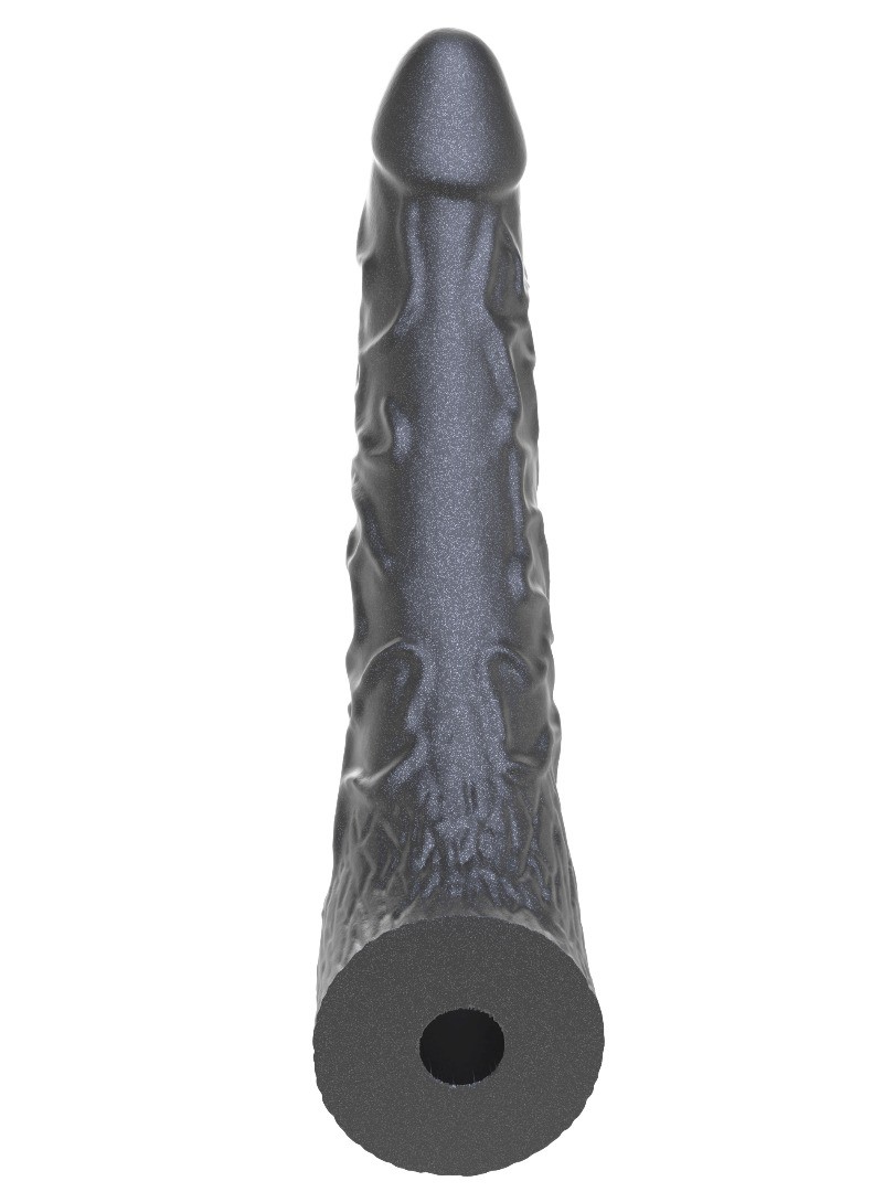 Втулка анальная BLACK BENT, L 150 мм, D 35 мм цвет чёрный арт. 132304