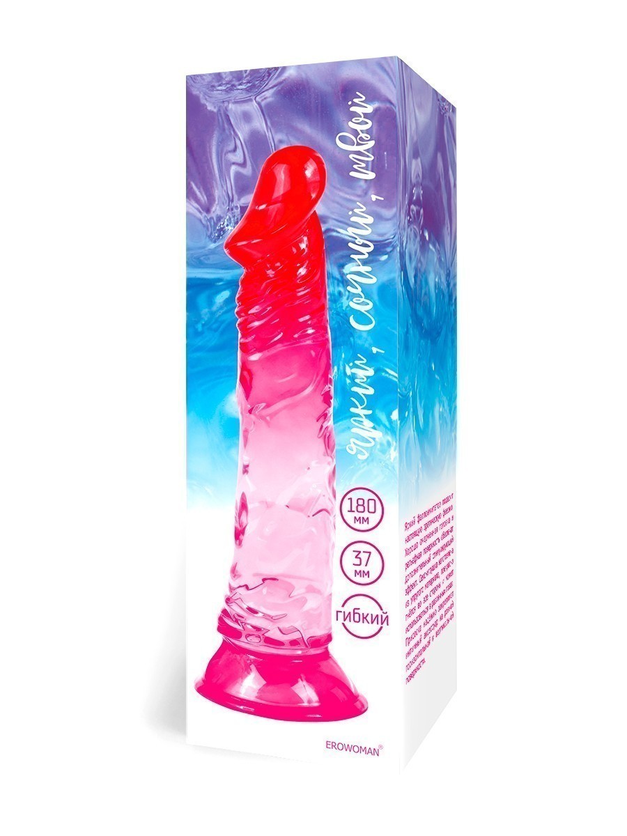 ФАЛЛОИМИТАТОР L рабочей части 185 мм D 45 мм, вес 183 г арт. LET-14018