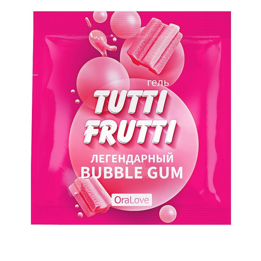   TUTTI-FRUTTI BUBBLE GUM 4  . LB-30021t