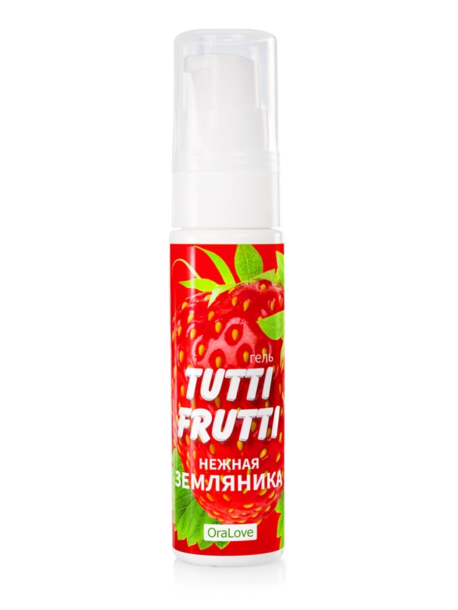 Гель TUTTI-FRUTTI ЗЕМЛЯНИКА серии OraLove 30 г арт. LB-30002