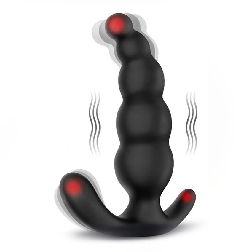 ВИБРОМАССАЖЁР 9 режимов вибрации, L 148 мм D 18x31x39 мм, дистанционный пульт арт. SHD-S199-2 RCT