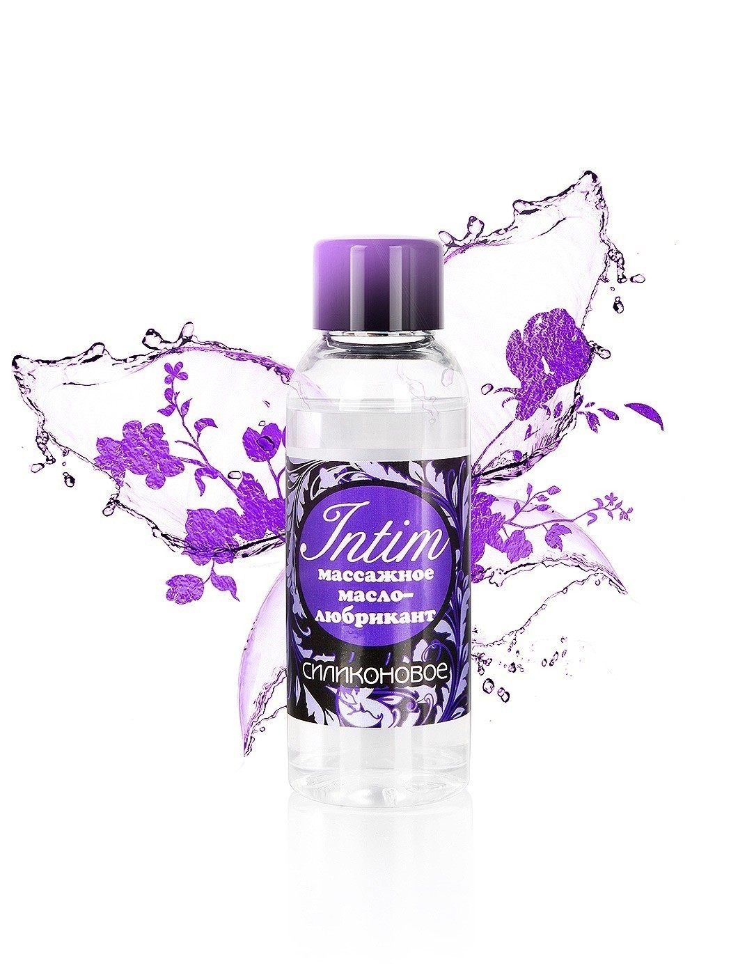 Масло-любрикант INTIM SILICON массажное 2 в 1 флакон 50 мл арт. LB-13011