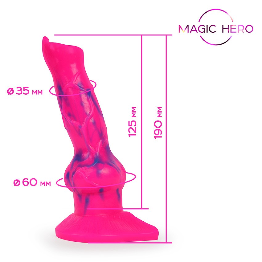 ФАЛЛОИМИТАТОР L 190 мм D 39 мм арт. MH-13037