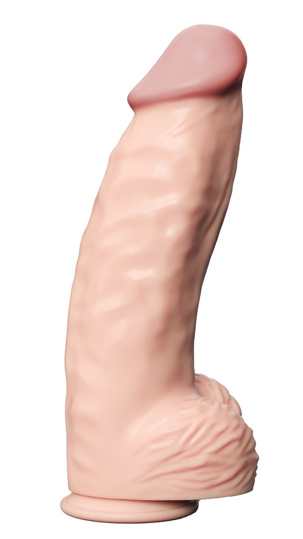 ФАЛЛОИМИТАТОР REAL BOMB № 04 на присоске, L 260 мм D 65 мм арт. 560403