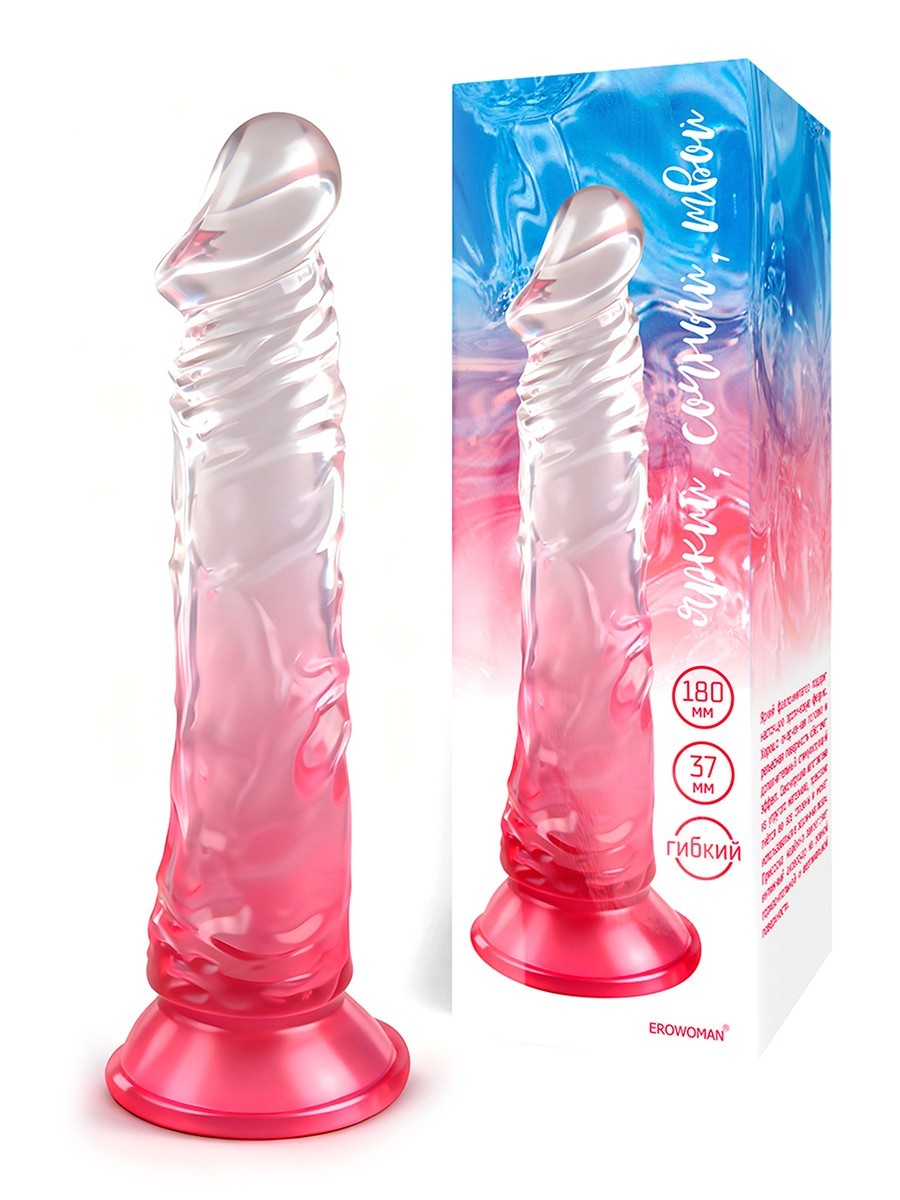 ФАЛЛОИМИТАТОР L рабочей части 180 мм D 37 мм арт. LET-14004