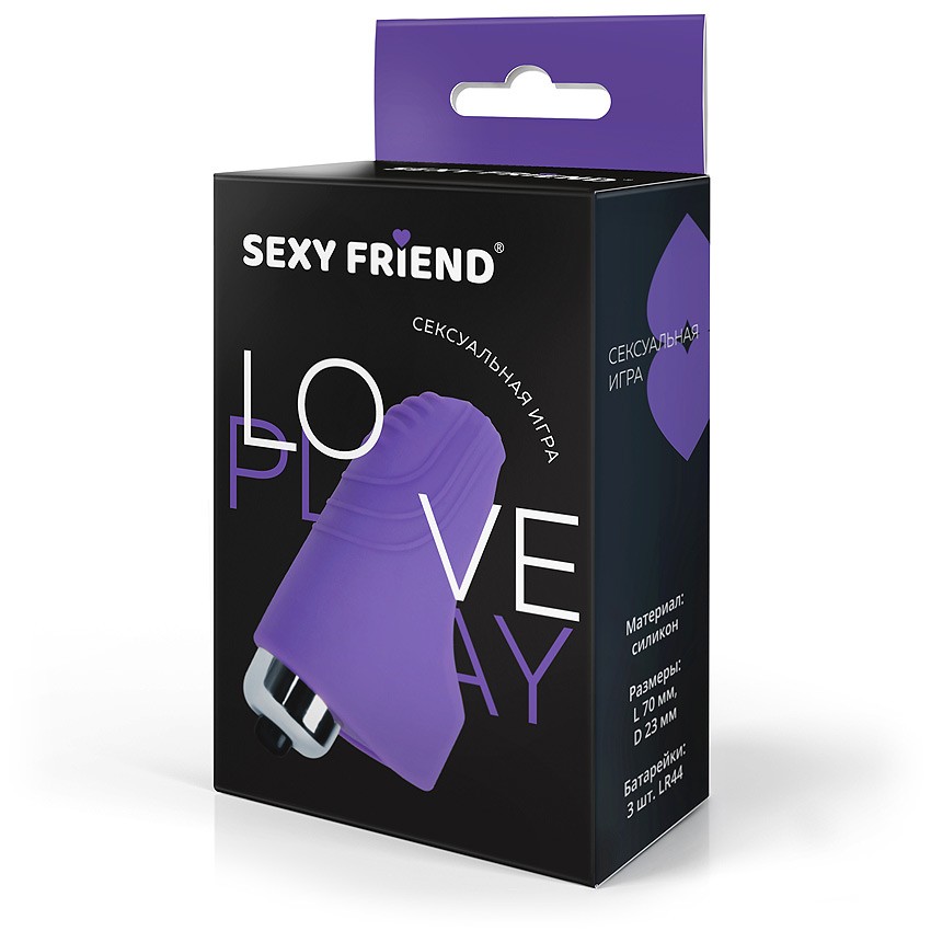 ВИБРОМАССАЖЁР L 70 мм D 23 мм арт. SF-40203