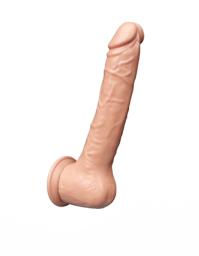 ФАЛЛОИМИТАТОР РЕАЛИСТИК В ЛАМИНАТЕ L 180 мм D 35 мм арт. 102600