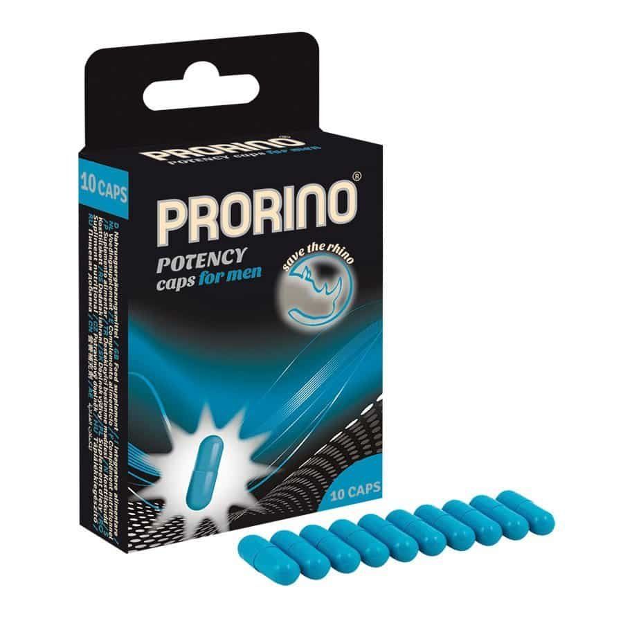  ERO BLACK LINE PRORINO POTENCY CAPS FOR MEN 10 . . 78405