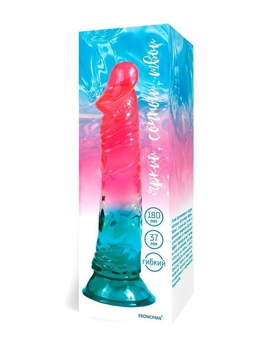 ФАЛЛОИМИТАТОР L рабочей части 185 мм D 45 мм, вес 183 г арт. LET-14017