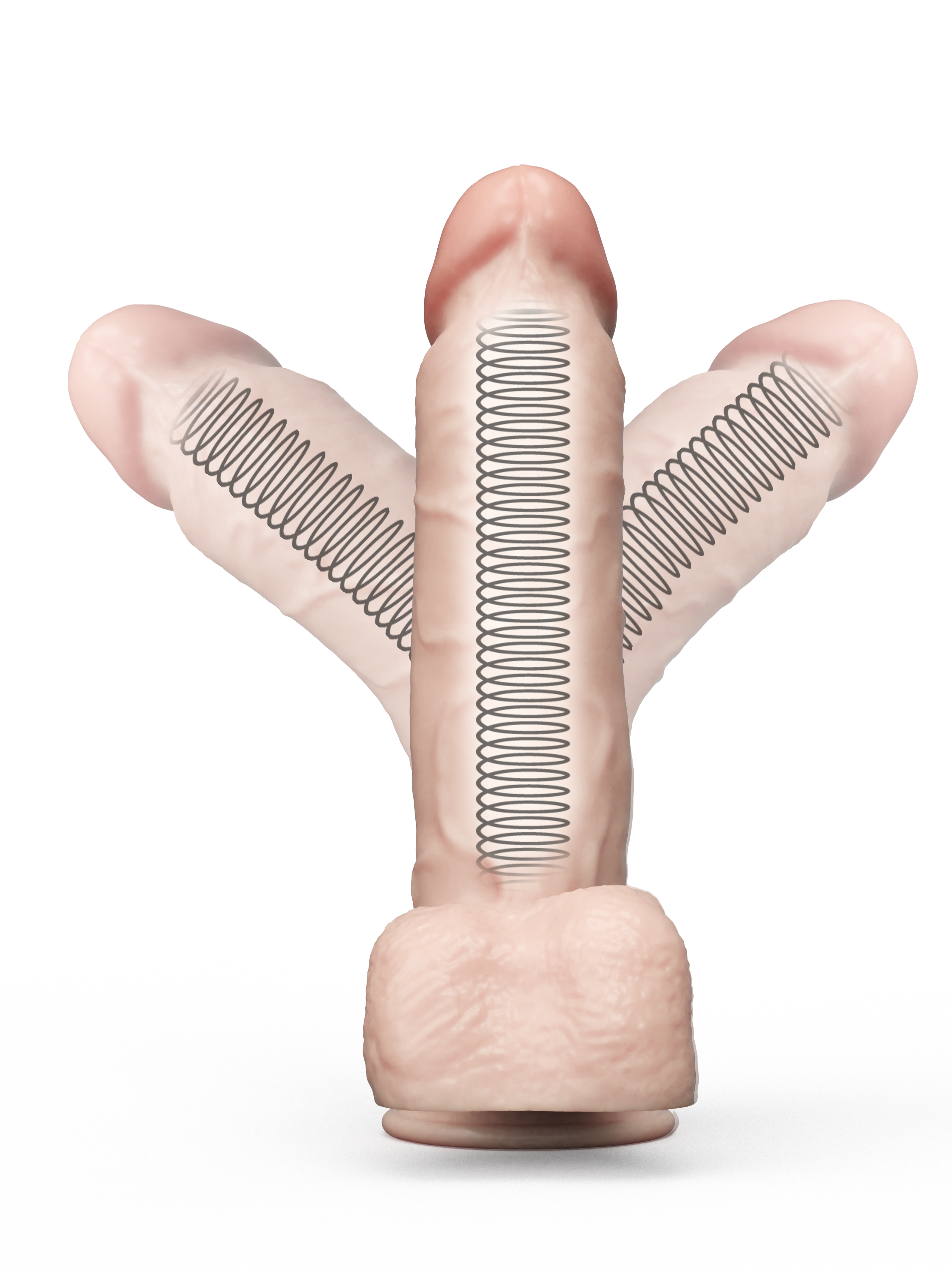 Фаллоимитатор неоскин F&F BEST COCK 8" на присоске, L 190 мм D 44 мм арт. 591504