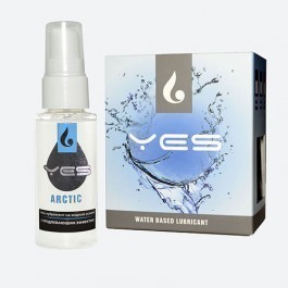 ИНТИМНЫЙ ГЕЛЬ-ЛУБРИКАНТ "YES ARCTIC" с ментолом, экстрактом ромашки и апельсина, 30 мл, арт. 4714